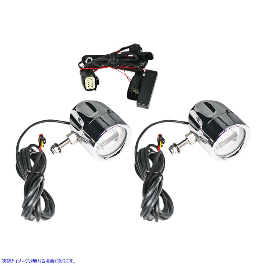 取寄せ LEDフォグランプ - SS6 - クローム カスタムダイナミクス LED Fog Light - SS6 - Chrome PB-FOG-SS6-C 20012200