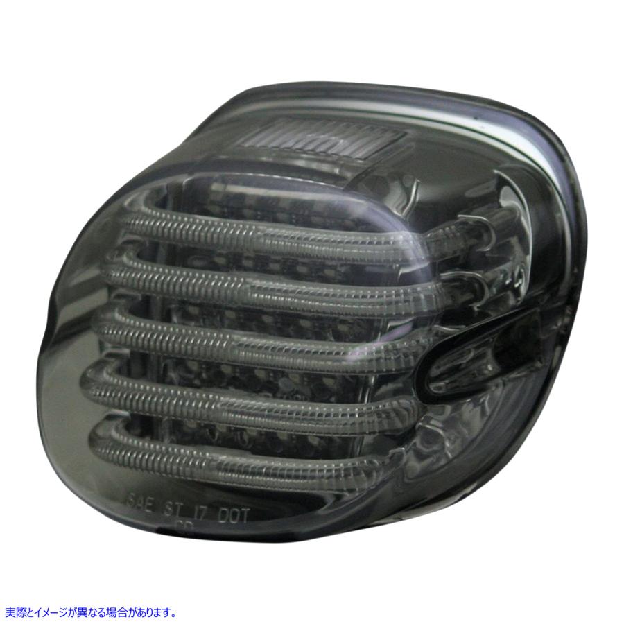 取寄せ テールライト - ナンバープレート照明ウィンドウ付き - スモーク カスタムダイナミクス Taillight - with License Plate Illumination Window - Smoke PB-TL-LPW-S 20101363