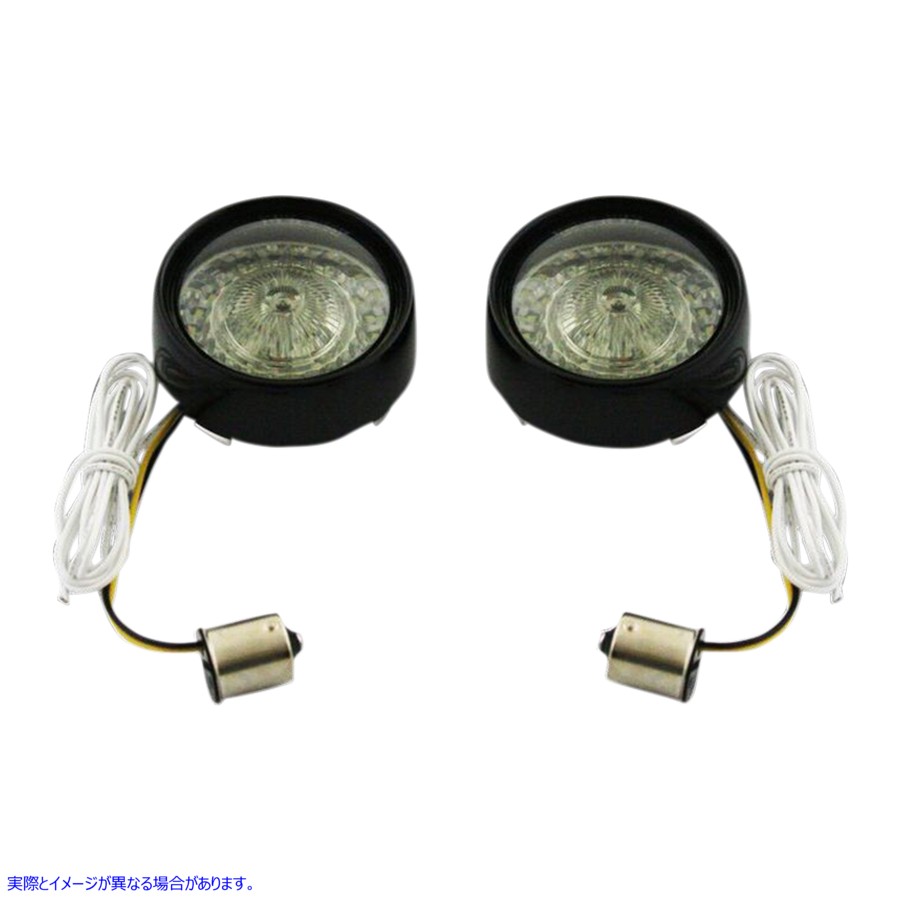 取寄せ バレットターンシグナル - 1156 - グロスブラック - スモークレンズ カスタムダイナミクス Bullet Turn Signal - 1156 - Gloss Black - Smoke Lens PB-BB-AW-1156BS 20201588