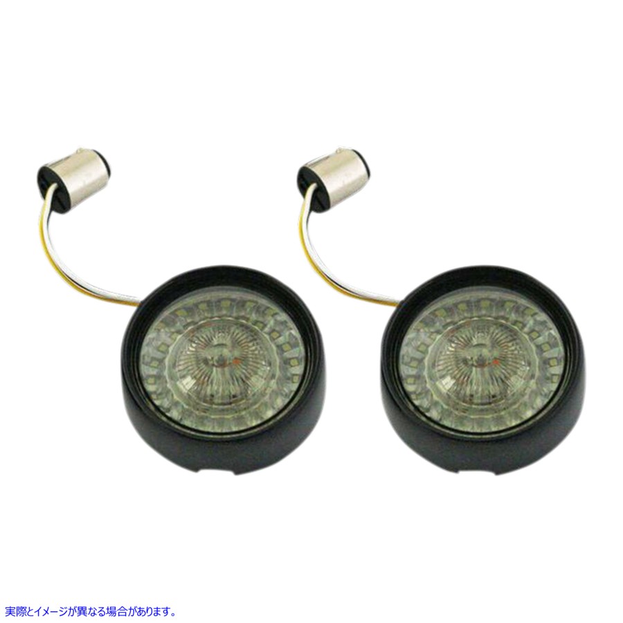 取寄せ バレットターンシグナル - 1157 - グロスブラック - スモークレンズ カスタムダイナミクス Bullet Turn Signal - 1157 - Gloss Black - Smoke Lens PB-BB-AW-1157BS 20201590