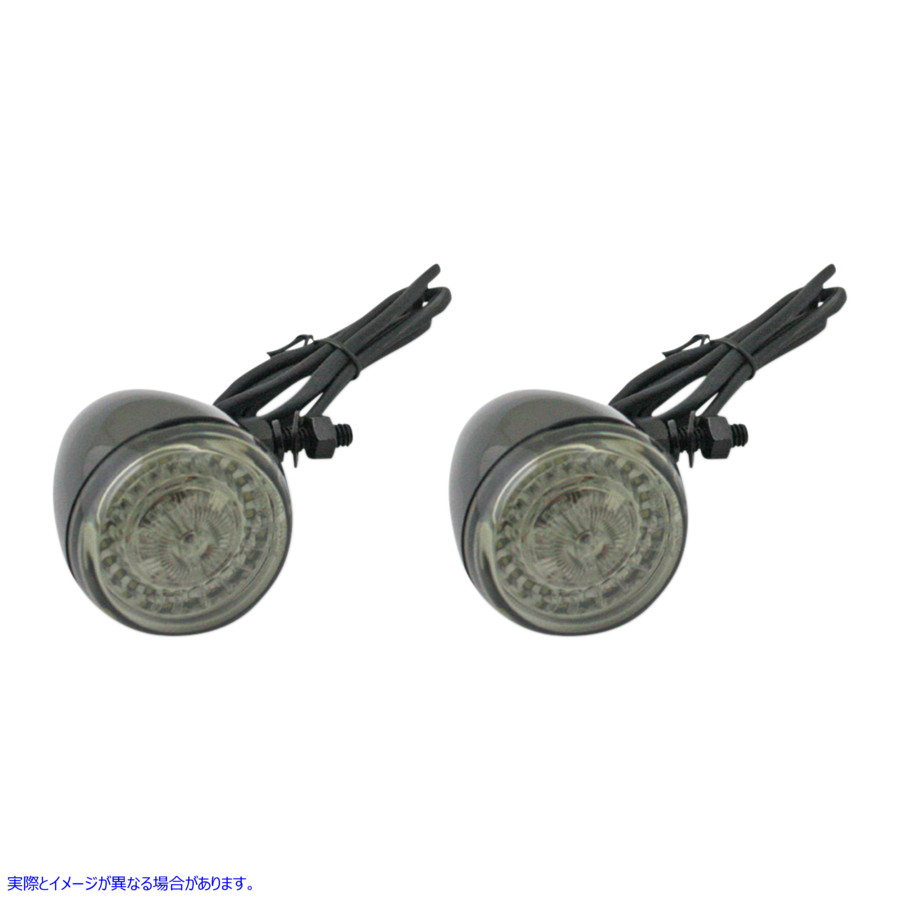 取寄せ ProBEAMR ユニバーサルターンシグナル - グロスブラック/クリア カスタムダイナミクス ProBEAMR Universal Turn Signals - Gloss Black/Clear PB-UNV-FTS-AW-B 20201733