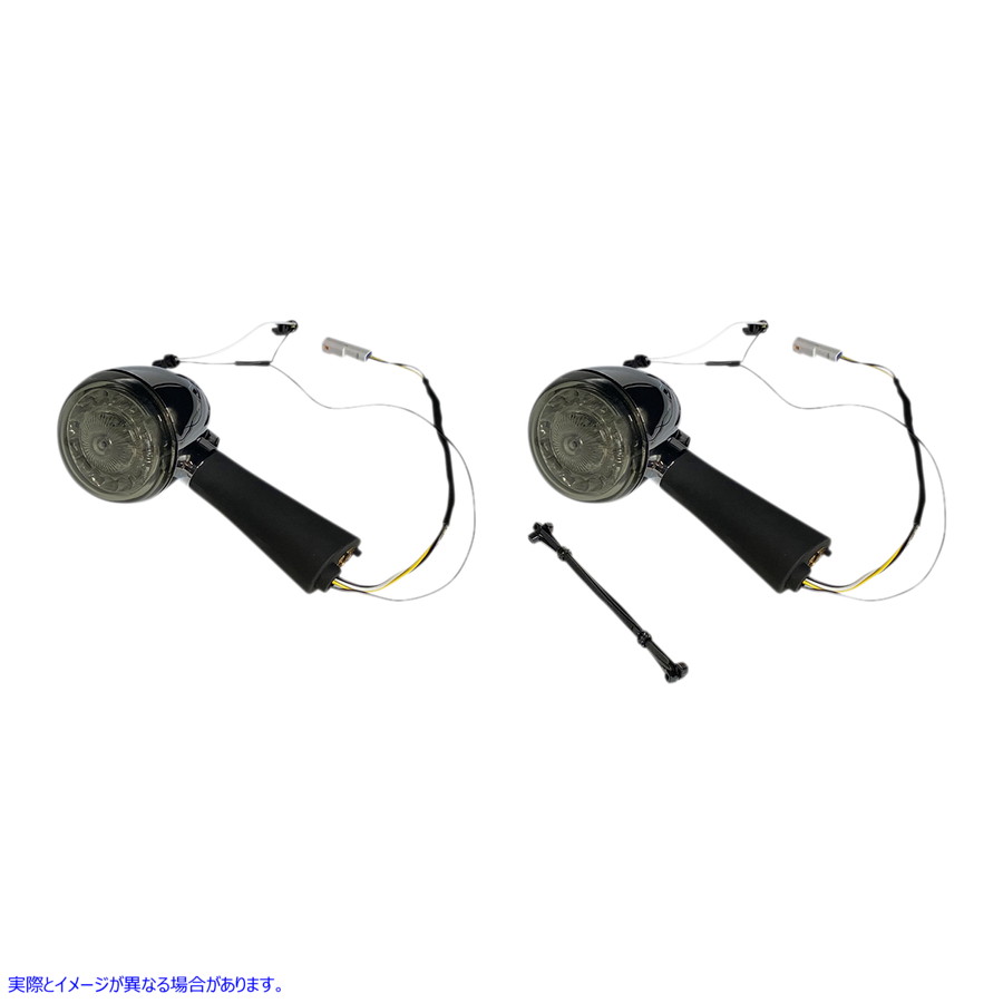 取寄せ リアLEDターンシグナルリング - スモーク - スカウト カスタムダイナミクス Rear LED Tun Signal Ringz - Smoke - Scout PB-SCOUT-RR-CS 20201913