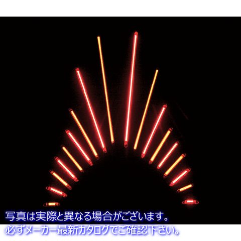 取寄せ TruFLEXR LEDストリップ - 12.8インチ - 赤/赤 カスタムダイナミクス TruFLEXR LED Strip - 12.8 - Red/Red TF100RR 20400922
