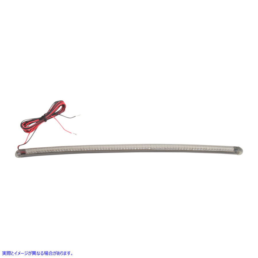 取寄せ TruFLEXR LEDストリップ - 9.8インチ - レッド/スモーク カスタムダイナミクス TruFLEXR LED Strip - 9.8 - Red/Smoke TF75RS 20400949