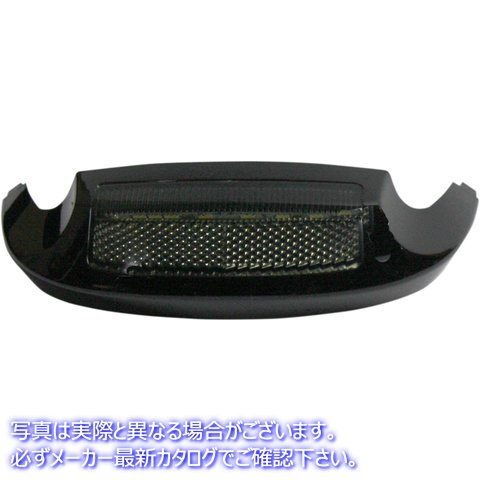 取寄せ LEDフロントフェンダーチップ - アンバーLED/スモークレンズ - ブラック カスタムダイナミクス LED Front Fender Tip - Amber LED/Smoke Lens - Black GEN-FT-AS-BLK 20401778