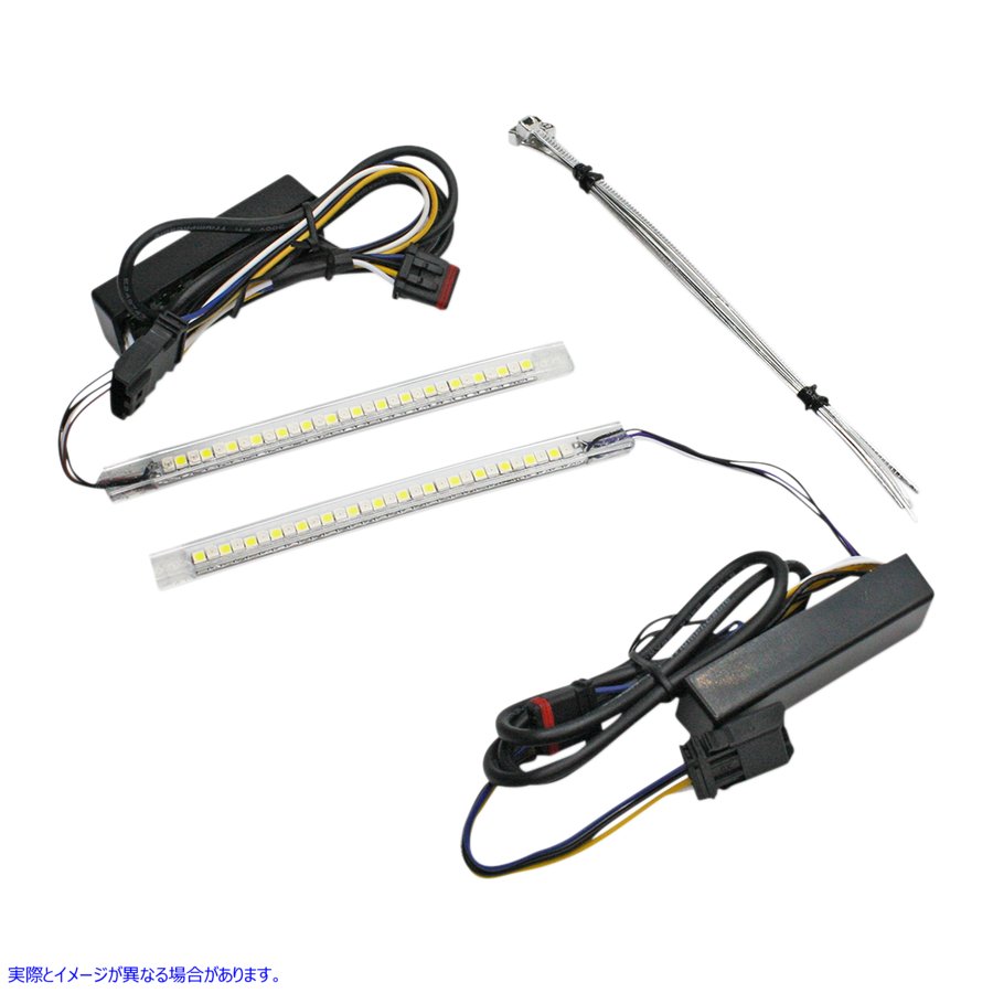 取寄せ フェアリングベントトリム - ホワイト/アンバー カスタムダイナミクス Fairing Vent Trim - White/Amber CDVENT-TF-AWKIT 20402024