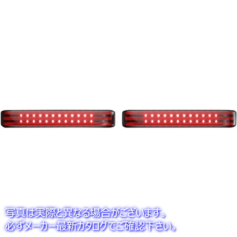 取寄せ サドルバッグライト - ブラック/スモーク カスタムダイナミクス Saddlebag Lights - Black/Smoke PB-SB-HD-BS 20402272