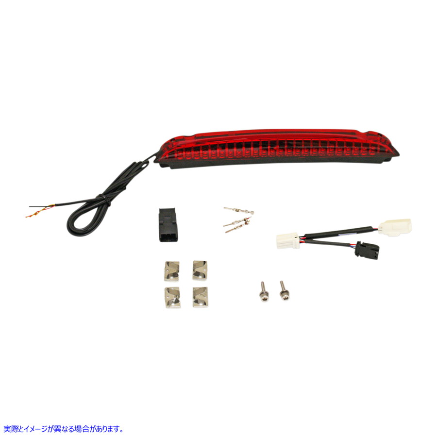 取寄せ 荷物ラックライト - 赤 カスタムダイナミクス Luggage Rack Light - Red CD-LR-03-R 20402307