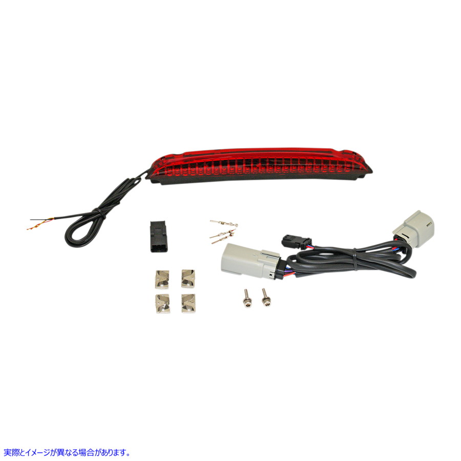 取寄せ 荷物ラックライト - 赤 カスタムダイナミクス Luggage Rack Light - Red CD-LR-04-R 20402309