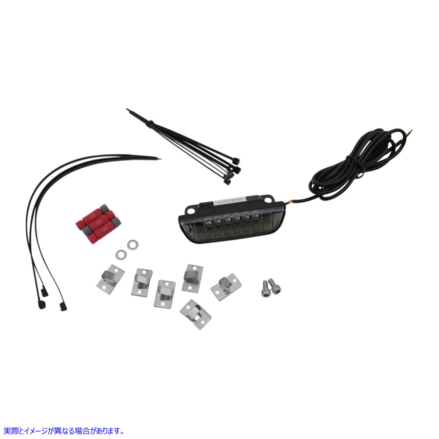 取寄せ 荷物ラックライトバー - スモーク カスタムダイナミクス Luggage Rack Light Bar - Smoke CD-LR-06-S 20402329