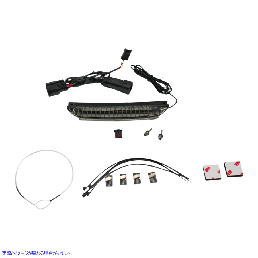 取寄せ 荷物ラックライトバー - スモーク カスタムダイナミクス Luggage Rack Light Bar - Smoke CD-LR-05-S 20402333