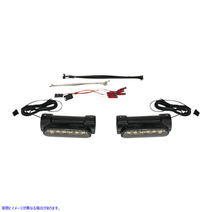 取寄せ エンジンガードライト - ユニバーサル - ブラック カスタムダイナミクス Engine Guard Light - Universal - Black CD-CB-AW-UNV-B 20402537