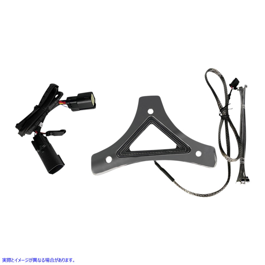 取寄せ LEDバックレストライト - ラン/ブレーキ - クローム カスタムダイナミクス LED Backrest Light - Run/Brake - Chrome CD-BR-BCM-C 20402606