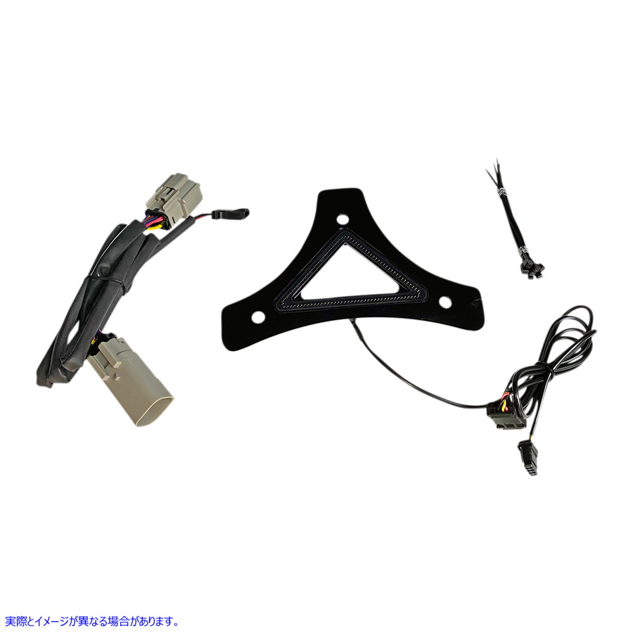 取寄せ LEDバックレストライト - ラン/ブレーキ - ブラック カスタムダイナミクス LED Backrest Light - Run/Brake - Black CD-BR-TKE-B 20402615