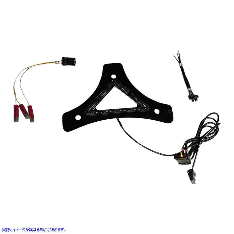 取寄せ LEDバックレストライト - ラン/ブレーキ - ブラック カスタムダイナミクス LED Backrest Light - Run/Brake - Black CD-BR-UNV-B 20402617