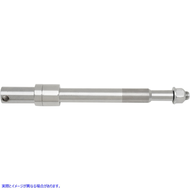 取寄せ アクスルキット - フロント - クローム - 08-17 FLST ドラッグスペシャリティーズ Axle Kit - Front - Chrome - '08-'17 FLST 0214-0845 02140845