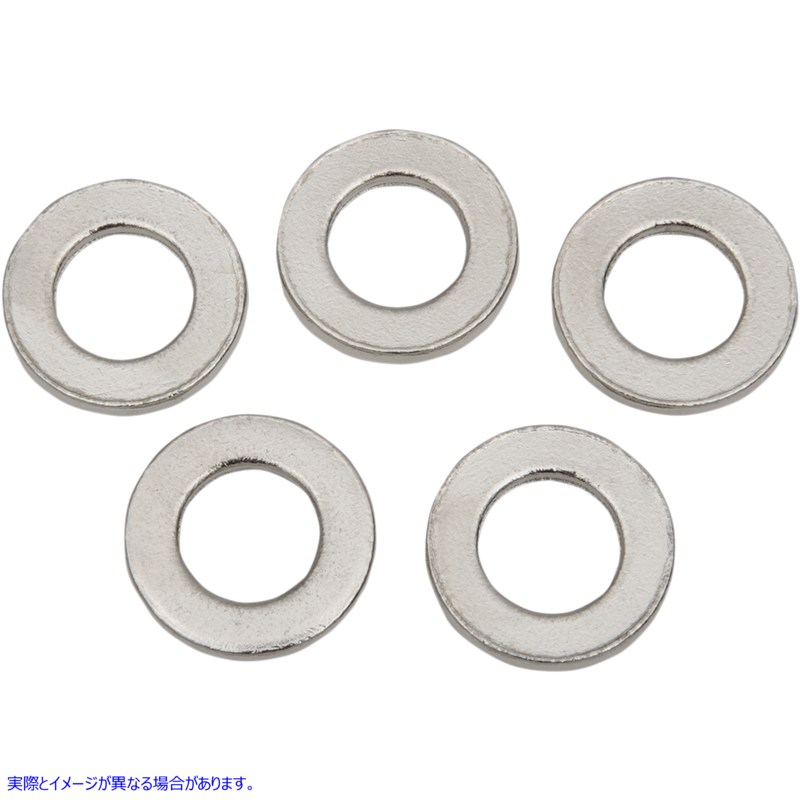 取寄せ アクスルワッシャー - フロント - クローム ドラッグスペシャリティーズ Axle Washer - Front - Chrome 0214-0887 02140887