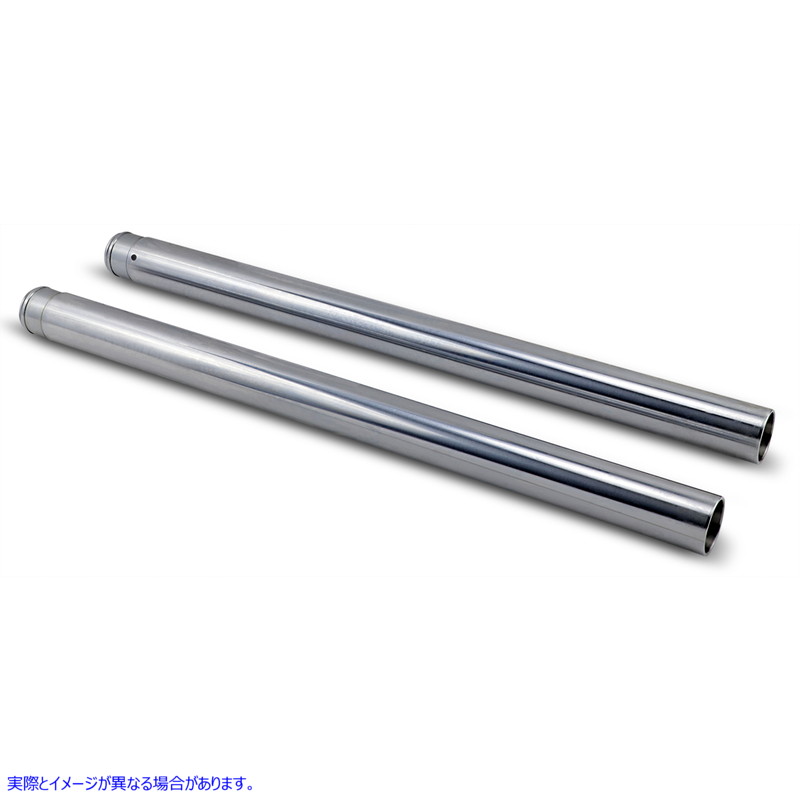 取寄せ フォークチューブ - 41 mm - 22.875インチ - ハードクローム ドラッグスペシャリティーズ Fork Tubes - 41 mm - 22.875 - Hard Chrome 0404-0373 04040373