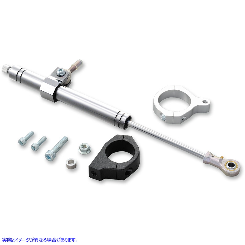 取寄せ ステアリングダンパー - クローム - 06-17 FXD ドラッグスペシャリティーズ Steering Damper - Chrome - '06-'17 FXD 0414-0527 04140527