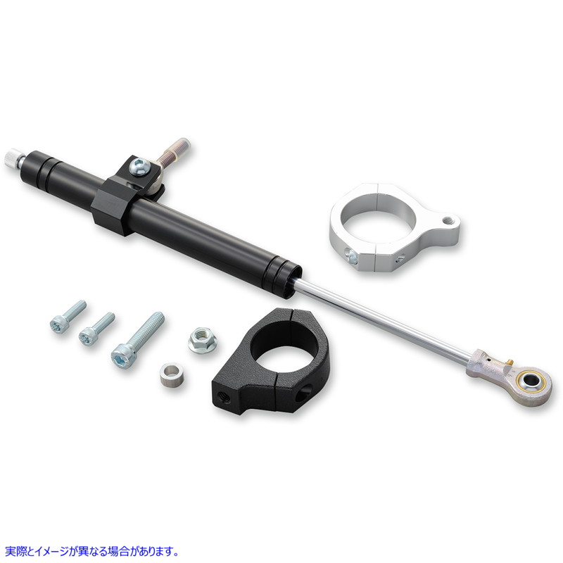 取寄せ ステアリングダンパー - ブラック - 06-17 FXD ドラッグスペシャリティーズ Steering Damper - Black - '06-'17 FXD 0414-0528 04140528