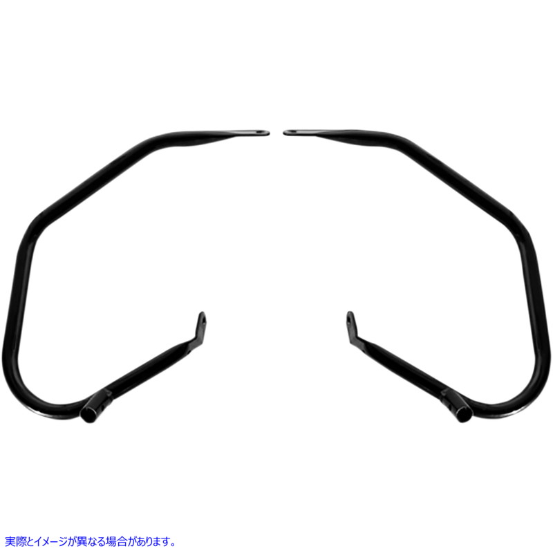 取寄せ サドルバッグガード - ブラック ドラッグスペシャリティーズ Saddlebag Guard - Black 0505-1566 05051566