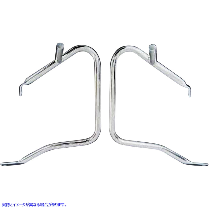 取寄せ サドルバッグガード - クローム ドラッグスペシャリティーズ Saddlebag Guards - Chrome 0505-1567 05051567