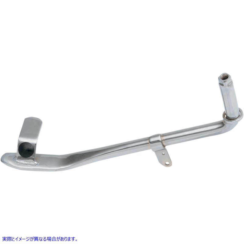 取寄せ キックスタンド - クローム - 10インチ - ストック下1インチ ドラッグスペシャリティーズ Kickstand - Chrome - 10 - 1 Under Stock 0510-0265 05100265
