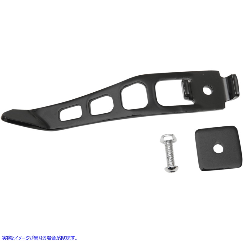 取寄せ キックスタンドエクステンション - ブラック - Dyna ドラッグスペシャリティーズ Kickstand Extension - Black - Dyna 0510-0318 05100318