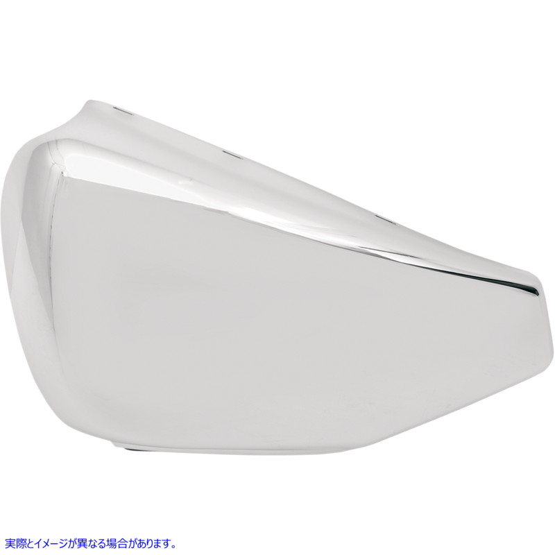 取寄せ サイドカバー - 左 - クローム ドラッグスペシャリティーズ Side Cover - Left - Chrome 0520-0784 05200784