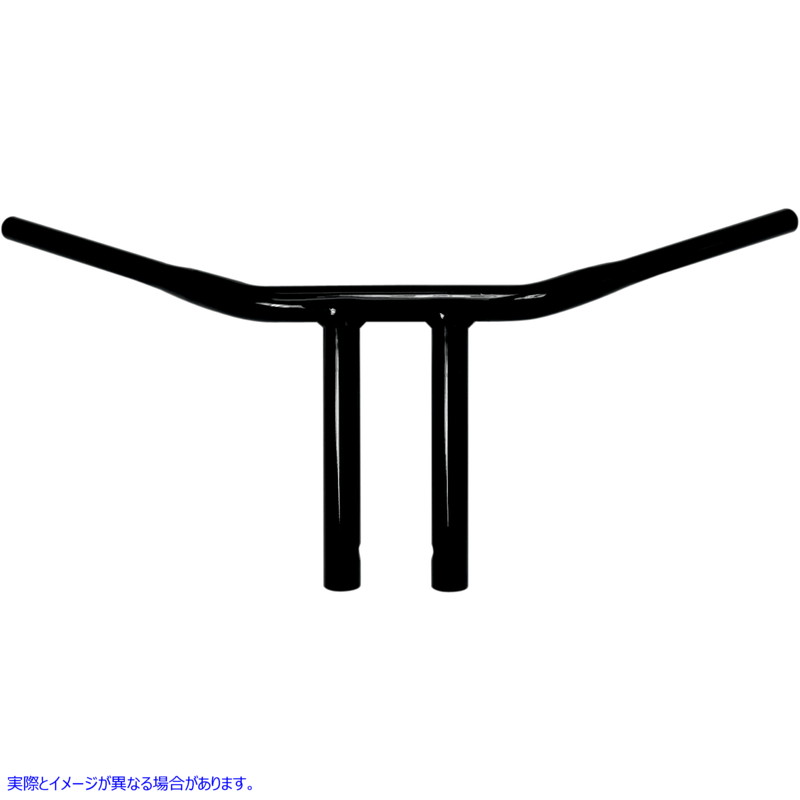 取寄せ ハンドルバー - Tバー - バッファロー - 8インチ - ブラック ドラッグスペシャリティーズ Handlebar - T-Bar - Buffalo - 8 - Black 0601-2263 06012263