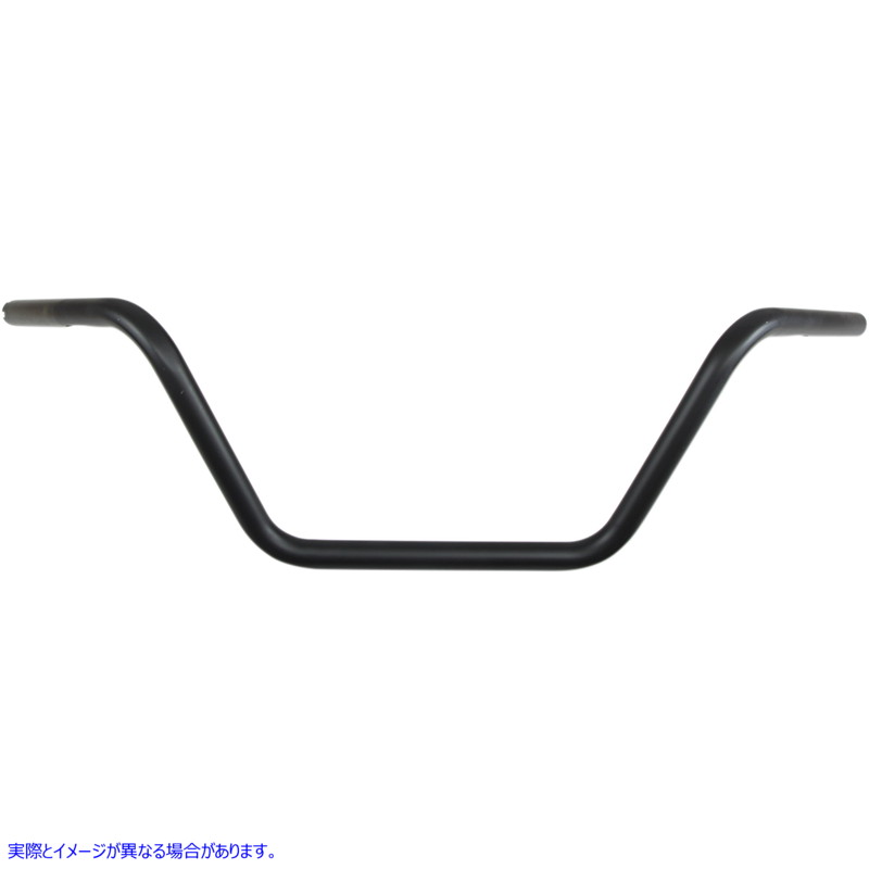 取寄せ ハンドルバー - バックホーン ミッド - TBW - フラットブラック ドラッグスペシャリティーズ Handlebar - Buckhorn Mid - TBW - Flat Black 0601-4184 06014184