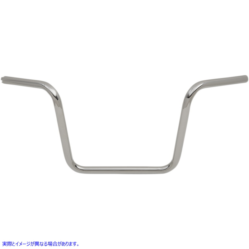 取寄せ ハンドルバー - ワイドエイプ - 12インチ - TBW - クローム ドラッグスペシャリティーズ Handlebar - Wide Ape - 12 - TBW - Chrome 0601-4207 06014207