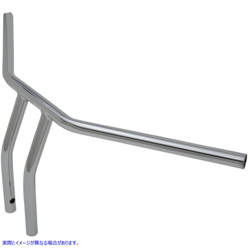 取寄せ ハンドルバー - Tバー - ドリルド/ディンプル - 10インチ - クローム ドラッグスペシャリティーズ Handlebar - T-Bar - Drilled/Dimpled - 10 - Chrome 0601-4230 06014230