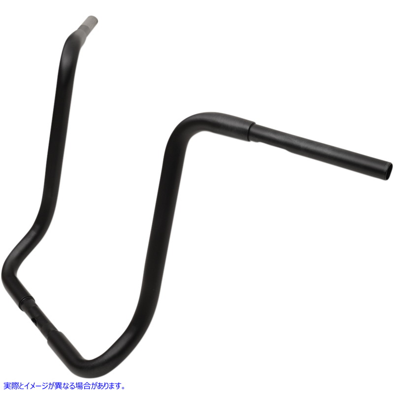 取寄せ ハンドルバー - バッファローエイプ - 17インチ - TBW - フラットブラック ドラッグスペシャリティーズ Handlebar - Buffalo Ape - 17 - TBW - Flat Black 0601-4265 06014265