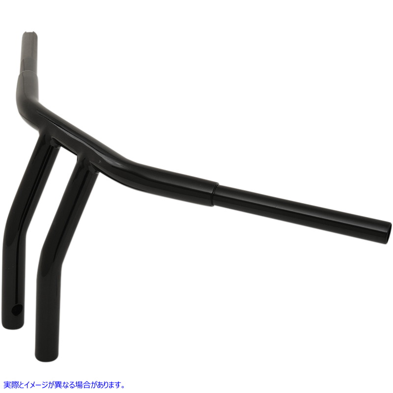 取寄せ ハンドルバー - Tバー - バッファロー - 10インチ - TBW - ブラック ドラッグスペシャリティーズ Handlebar - T-Bar - Buffalo - 10 - TBW - Black 0601-4278 06014278