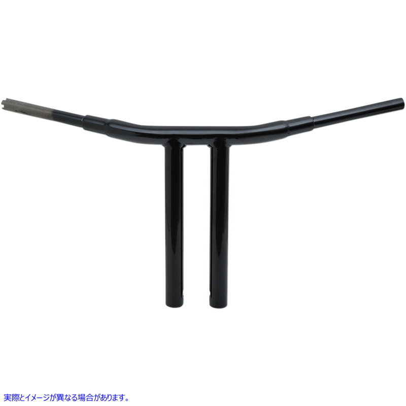 取寄せ ハンドルバー - 「ビッグ」バッファロー - チョッパーTバー - 14インチ - グロスブラック ドラッグスペシャリティーズ Handlebar - Big Buffalo - Chopper T-Bar - 14 - Gloss Black 0601-4322 06014322