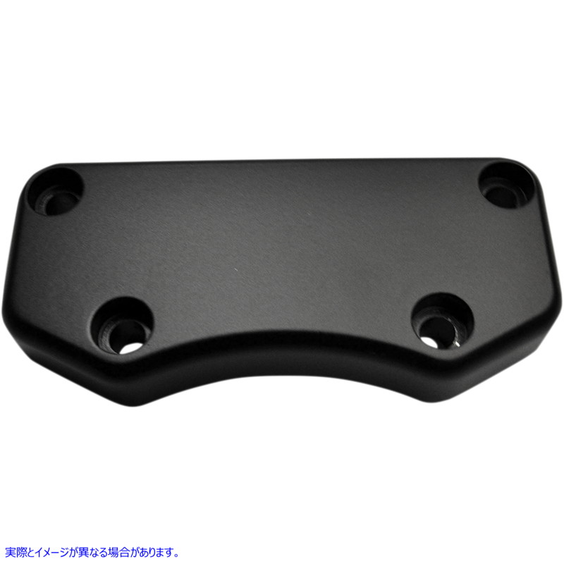 取寄せ ハンドルバークランプ - バッファロー - スムース - フラットブラック ドラッグスペシャリティーズ Handlebar Clamp - Buffalo - Smooth - Flat Black 0602-0808 06020808