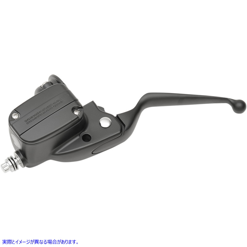 取寄せ クラッチマスターシリンダー - 11/16インチ - ブラック ドラッグスペシャリティーズ Clutch Master Cylinder - 11/16 - Black 0610-1875 06101875