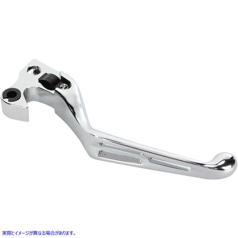 取寄せ クラッチレバー - ワイドブレード - スロット付き - クローム ドラッグスペシャリティーズ Clutch Lever - Wide Blade - Slotted - Chrome 0613-0946 06130946
