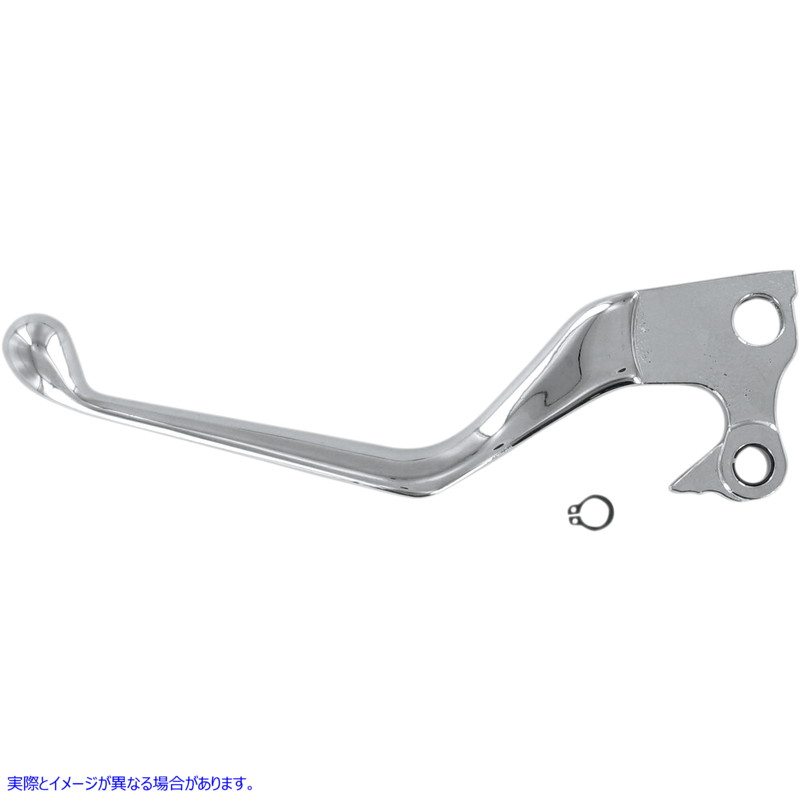 取寄せ クラッチレバー - ワイドブレード - クローム ドラッグスペシャリティーズ Clutch Lever - Wide Blade - Chrome 0614-0163 06140163