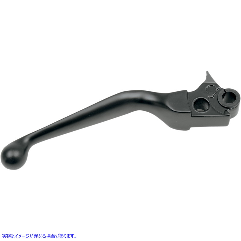 取寄せ ブレーキレバー - ワイドブレード - ブラック ドラッグスペシャリティーズ Brake Lever - Wide Blade - Black 0614-0708 06140708