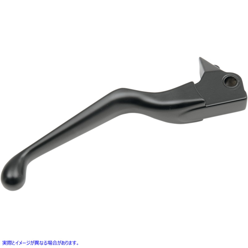 取寄せ ブレーキレバー - ワイドブレード - ブラック ドラッグスペシャリティーズ Brake Lever - Wide Blade - Black 0614-0709 06140709