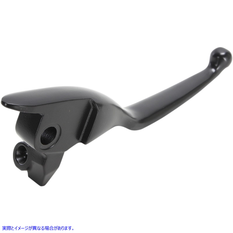 取寄せ ブレーキレバー - ワイドブレード - ブラック ドラッグスペシャリティーズ Brake Lever - Wide Blade - Black 0614-1109 06141109