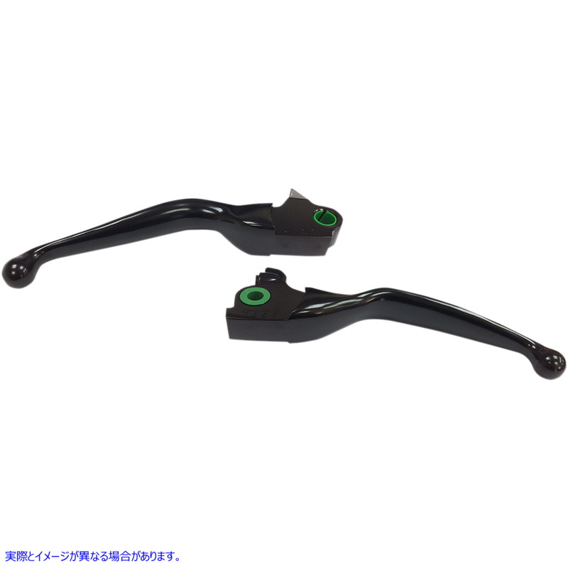 取寄せ ブレーキレバー - ワイドブレード - ブラック ドラッグスペシャリティーズ Brake Lever - Wide Blade - Black 0614-1131 06141131