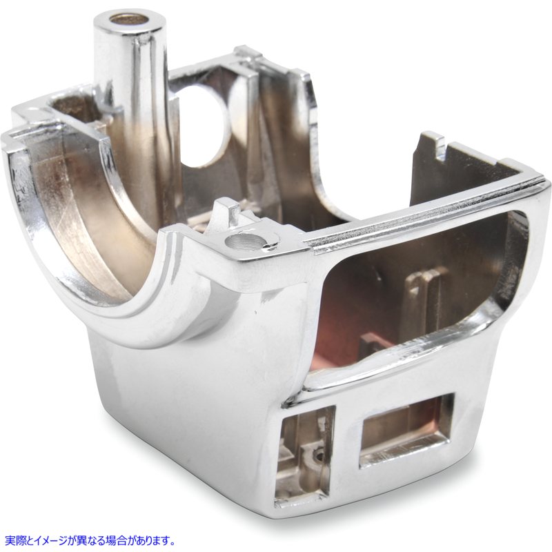 取寄せ スイッチハウジング - 左 - クルーズ - クローム ドラッグスペシャリティーズ Switch Housing - Left - Cruise - Chrome 0616-0078 06160078