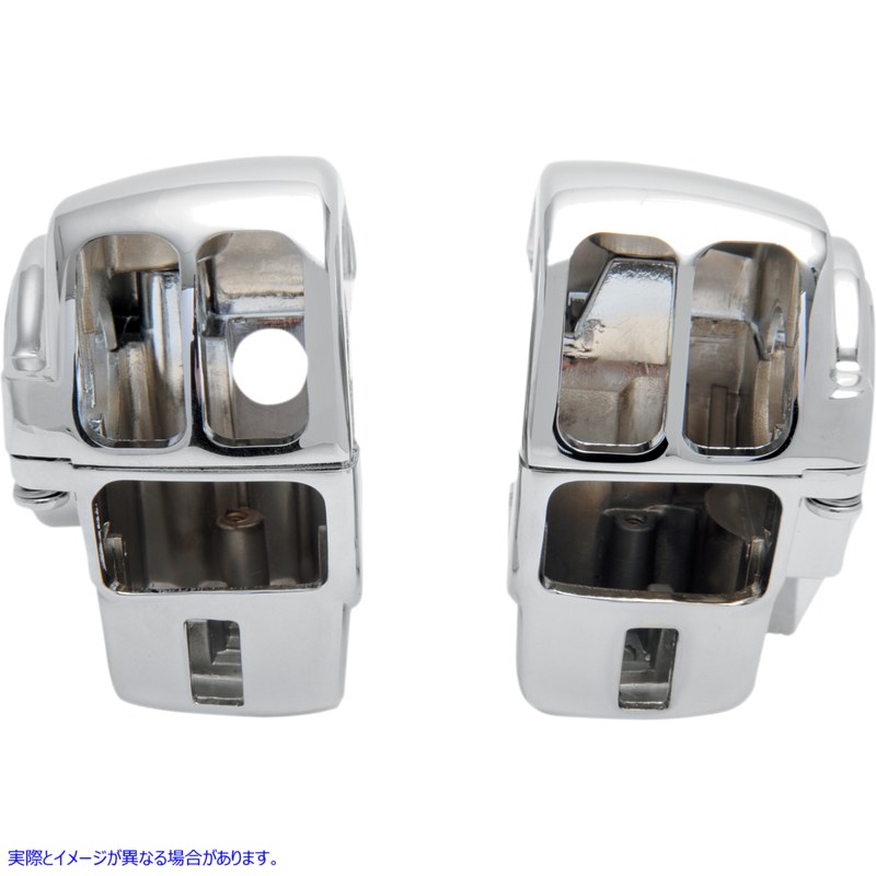 取寄せ スイッチハウジング - ラジオ - クローム ドラッグスペシャリティーズ Switch Housing - Radio - Chrome 0616-0090 06160090