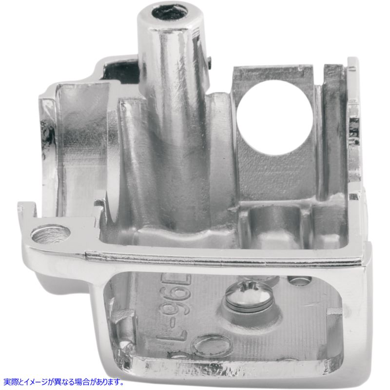 取寄せ スイッチハウジング - 左 - 下 - クローム ドラッグスペシャリティーズ Switch Housing - Left - Lower - Chrome 0616-0110 06160110