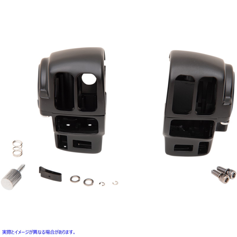 取寄せ スイッチハウジング - ラジオ/クルーズ - マットブラック ドラッグスペシャリティーズ Switch Housing - Radio/Cruise - Matte Black 0616-0359 06160359