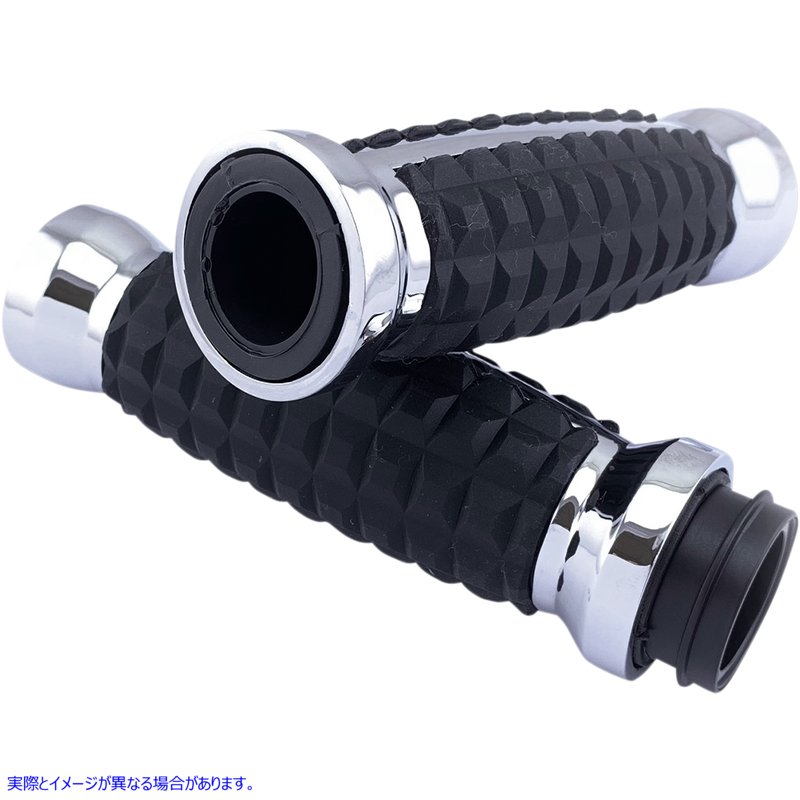 取寄せ グリップ - グレネード - TBW - クローム ドラッグスペシャリティーズ Grips - Grenade - TBW - Chrome 0630-2641 06302641