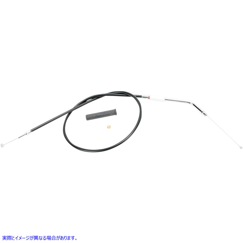 取寄せ スロットルケーブル - 31-3/4インチ - ビニール ドラッグスペシャリティーズ Throttle Cable - 31-3/4 - Vinyl 0650-0330 06500330